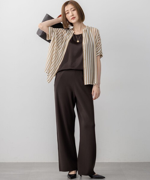 Oggi5月号掲載】ミスティサテン タンクトップ（タンクトップ）｜23区