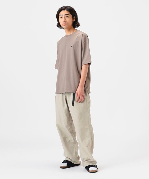 B:MING by BEAMS（ビーミングバイビームス）の「速乾 ワンポイント ラッシュガード Tシャツ＜親子リンクアイテム＞（Tシャツ/カットソー・メンズ・ネイビー/ブラック/ブラウン系その他5/オフホワイト・S/M/L/XL）」の19枚目の写真