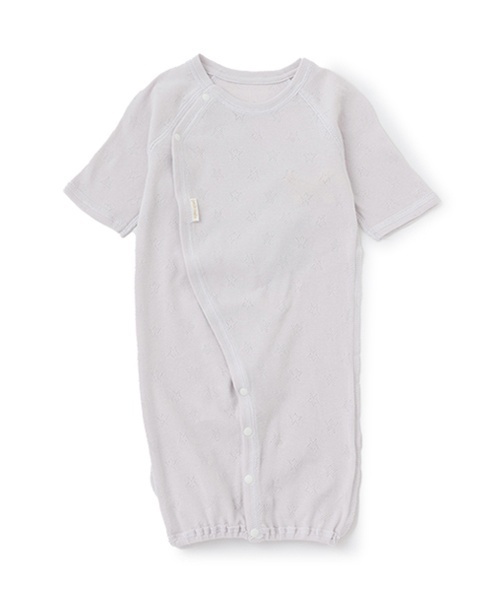 petit main（プティマイン）の「【弱酸性】7分袖2WAYオール（ロンパース・キッズ・ライトカーキ/ブルーグレー/サーモンピンク/ラベンダー・50-70cm）」の19枚目の写真