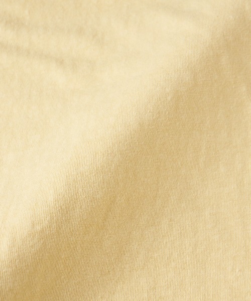 three dots(スリードッツ)の「オーガニック リサイクルコットン Tシャツ(Tシャツ/カットソー・メンズ・ネイビー/ホワイト/ホワイト系その他7・L/M/S)」の9枚目の写真