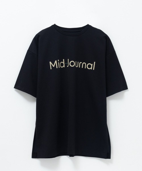 HusHusH（ハッシュアッシュ）の「HusHusH ロゴプリントチュニック（Tシャツ/カットソー・レディース・ブラック/オフホワイト/ベージュ・L/M）」の22枚目の写真