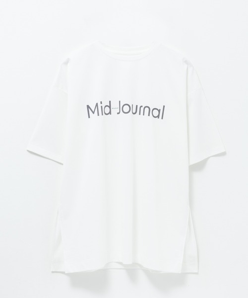 HusHusH（ハッシュアッシュ）の「HusHusH ロゴプリントチュニック（Tシャツ/カットソー・レディース・ブラック/オフホワイト/ベージュ・L/M）」の19枚目の写真