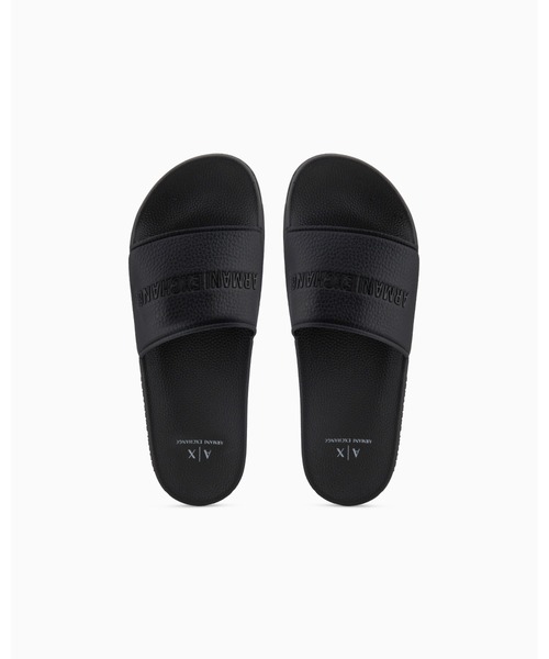 A/X ARMANI EXCHANGE ロゴ ラバー トングサンダル 送関込 A/X Armani Exchange(アルマーニエクスチェンジ) サンダル