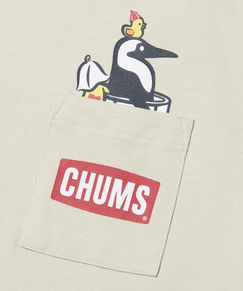 CHUMS(チャムス)の「CHUMS×SAUVENIR/チャムス×サウベニア 別注 オールナイト37 バックプリントTee/整う/サウナ(Tシャツ/カットソー・メンズ・ホワイト/ブラック/その他/グレイッシュベージュ・MEDIUM/LARGE/X-LARGE)」の7枚目の写真