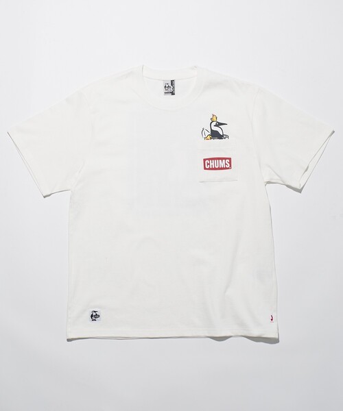 CHUMS(チャムス)の「CHUMS×SAUVENIR/チャムス×サウベニア 別注 オールナイト37 バックプリントTee/整う/サウナ(Tシャツ/カットソー・メンズ・ホワイト/ブラック/その他/グレイッシュベージュ・MEDIUM/LARGE/X-LARGE)」の19枚目の写真