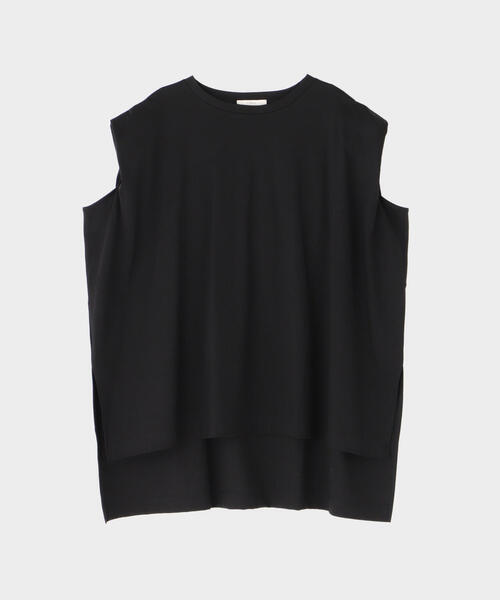 ◇シルキースムースノースリーブT（Tシャツ/カットソー）｜LE