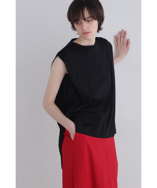 シルキースムースノースリーブT ◇シルキースムースノースリーブT（Tシャツ/カットソー）｜LE