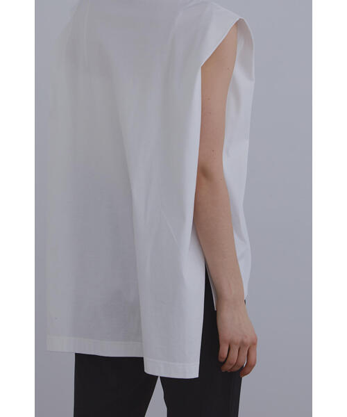 ◇シルキースムースノースリーブT（Tシャツ/カットソー）｜LE