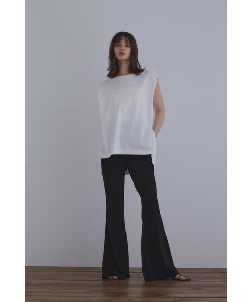 シルキースムースノースリーブT ◇シルキースムースノースリーブT（Tシャツ/カットソー）｜LE