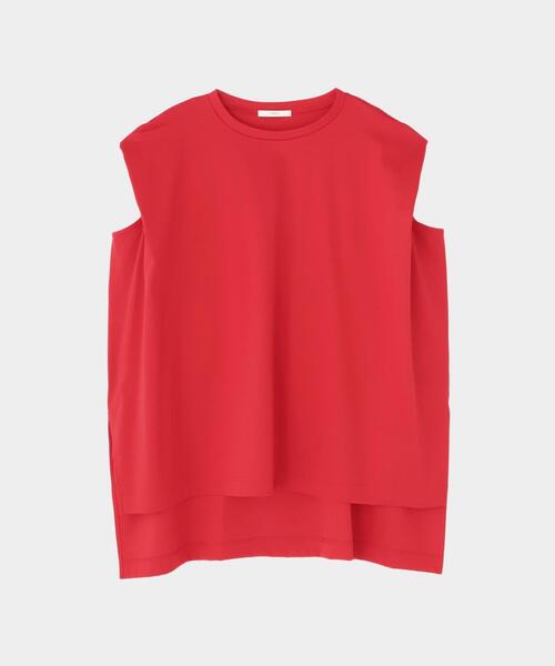 ◇シルキースムースノースリーブT（Tシャツ/カットソー）｜LE