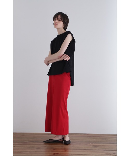 シルキースムースノースリーブT ◇シルキースムースノースリーブT（Tシャツ/カットソー）｜LE