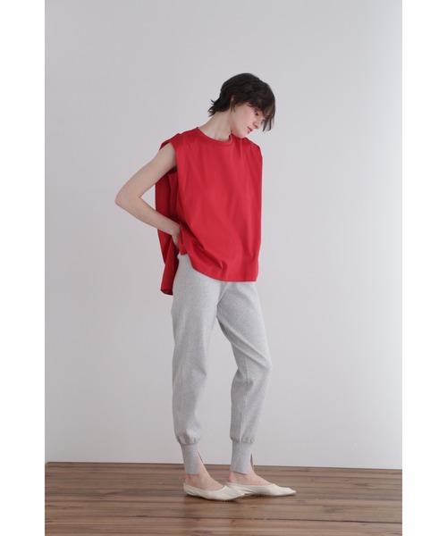 ◇シルキースムースノースリーブT（Tシャツ/カットソー）｜LE
