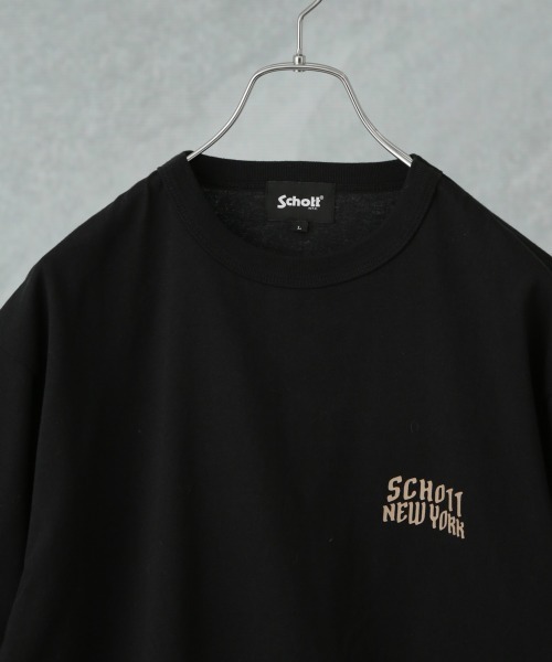 SCHOTT/別注 ”BULLDOG” S/S TEE（Tシャツ/カットソー）｜schott