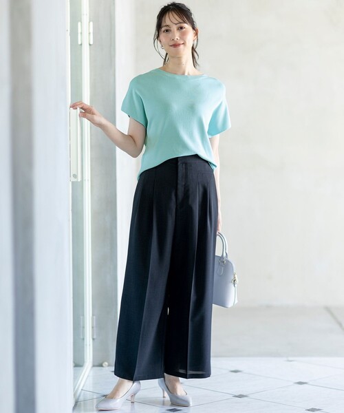 ANY SIS(エニィスィス)の「スイートクール ワイドパンツ(その他パンツ・レディース・ベージュ系/ネイビー系/黄土色系・0)」の19枚目の写真