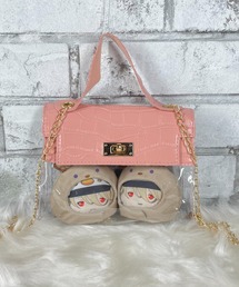 推し活さぽちゃん（オシカツサポチャン）の「ミニクリアクロコショルダーバッグ（ショルダーバッグ）」