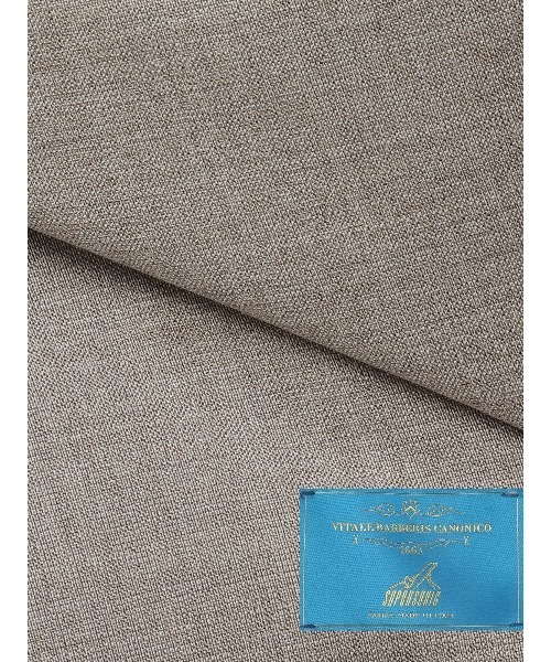 SUIT SQUARE（スーツスクエア）の「テーパードパンツ CANONICO SUPERSONIC 無地（スーツパンツ・メンズ・ベージュ系/ネイビー系・3L/LL/L/M/S）」の11枚目の写真