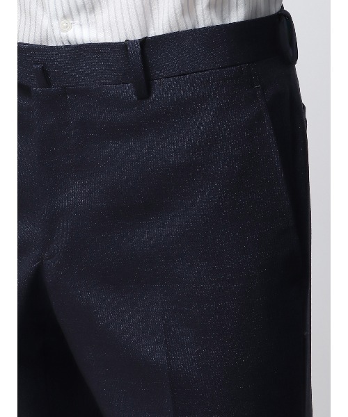 SUIT SQUARE（スーツスクエア）の「テーパードパンツ CANONICO SUPERSONIC 無地（スーツパンツ・メンズ・ベージュ系/ネイビー系・3L/LL/L/M/S）」の17枚目の写真