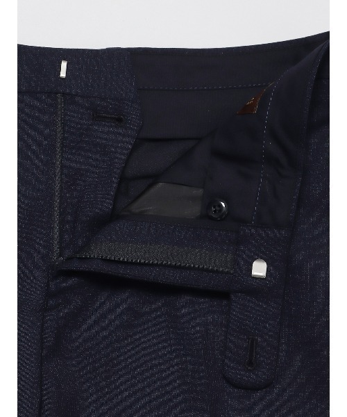 SUIT SQUARE（スーツスクエア）の「テーパードパンツ CANONICO SUPERSONIC 無地（スーツパンツ・メンズ・ベージュ系/ネイビー系・3L/LL/L/M/S）」の19枚目の写真