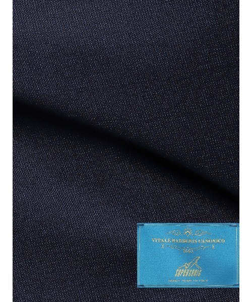 SUIT SQUARE（スーツスクエア）の「テーパードパンツ CANONICO SUPERSONIC 無地（スーツパンツ・メンズ・ベージュ系/ネイビー系・3L/LL/L/M/S）」の20枚目の写真