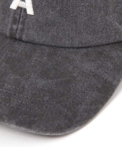 ALAND（エーランド）の「【UNISEX】ALAND／AピグメントCAP（キャップ・レディース・インディゴブルー/ベージュ/ブラック/ブルー/ピンク/チャコール/ライトベージュ・FREE）」の22枚目の写真