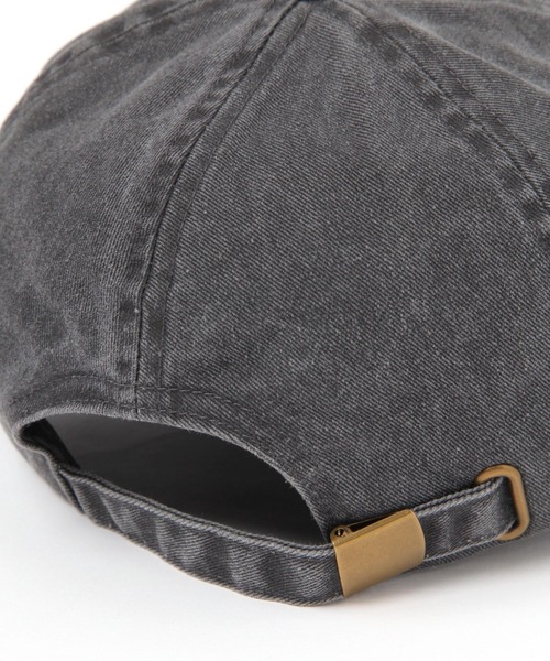 ALAND（エーランド）の「【UNISEX】ALAND／AピグメントCAP（キャップ・レディース・インディゴブルー/ベージュ/ブラック/ブルー/ピンク/チャコール/ライトベージュ・FREE）」の18枚目の写真