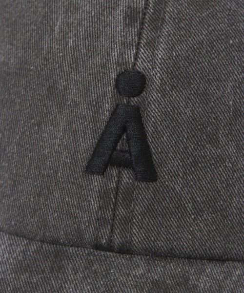 ALAND（エーランド）の「【UNISEX】ALAND／AピグメントCAP（キャップ・レディース・インディゴブルー/ベージュ/ブラック/ブルー/ピンク/チャコール/ライトベージュ・FREE）」の8枚目の写真