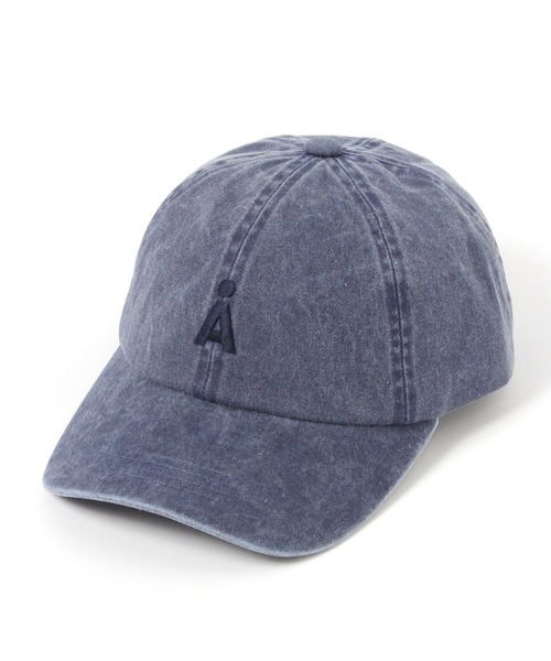ALAND（エーランド）の「【UNISEX】ALAND／AピグメントCAP（キャップ・レディース・インディゴブルー/ベージュ/ブラック/ブルー/ピンク/チャコール/ライトベージュ・FREE）」の15枚目の写真