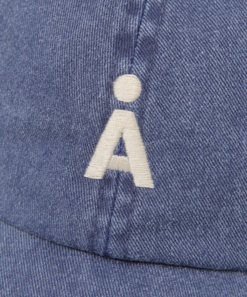 ALAND（エーランド）の「【UNISEX】ALAND／AピグメントCAP（キャップ・レディース・インディゴブルー/ベージュ/ブラック/ブルー/ピンク/チャコール/ライトベージュ・FREE）」の13枚目の写真