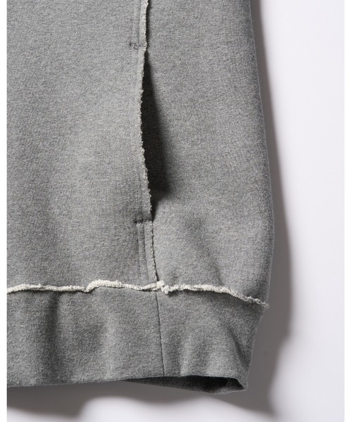 wjk（ダヴルジェイケイ）の「super urake parker（パーカー・メンズ・トップグレー/ブラック・SMALL/MEDIUM/LARGE/X-LARGE）」の11枚目の写真