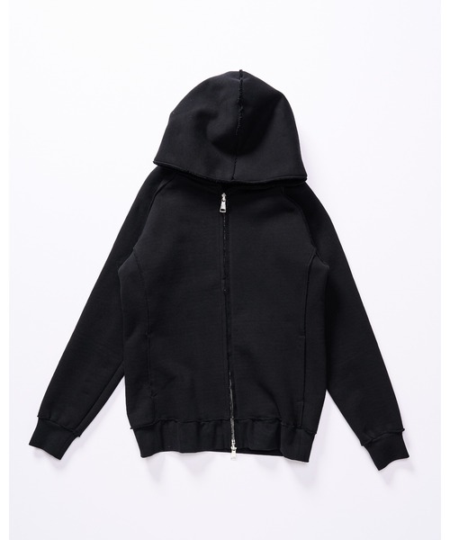 wjk（ダヴルジェイケイ）の「super urake parker（パーカー・メンズ・トップグレー/ブラック・SMALL/MEDIUM/LARGE/X-LARGE）」の19枚目の写真