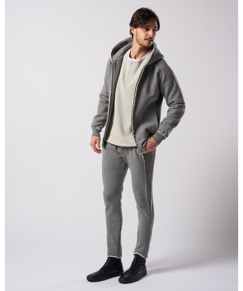 wjk(ダヴルジェイケイ)の「super urake parker(パーカー・メンズ・トップグレー/ブラック/ブラック×カーキ・SMALL/MEDIUM/LARGE/X-LARGE)」の11枚目の写真