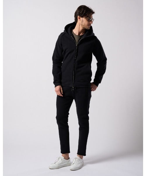 wjk(ダヴルジェイケイ)の「super urake parker(パーカー・メンズ・トップグレー/ブラック/ブラック×カーキ・SMALL/MEDIUM/LARGE/X-LARGE)」の13枚目の写真