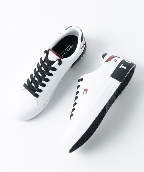 TOMMY HILFIGER（トミーヒルフィガー）の「【TOMMY HILFIGER】tmREZZ スニーカー（スニーカー・メンズ・オフホワイト/ホワイト/ブラック/ブラック系その他2・25cm/25.5cm/26cm/26.5cm/27cm/27.5cm/29cm/25㎝/28cm）」の11枚目の写真