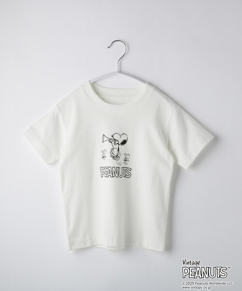 セール】PEANUTS 半袖Tシャツ 75周年／【110-150】ママ・パパと