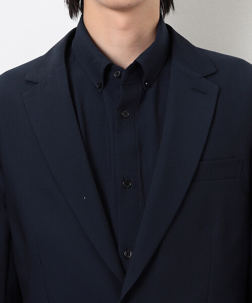 COMME CA ISM（コムサイズム）の「【セットアップ対応】シアサッカージャケット（テーラードジャケット・メンズ・チャコール/ネイビー・SMALL/MEDIUM/LARGE/X-LARGE）」の16枚目の写真