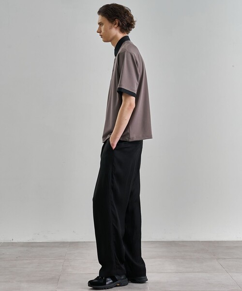 UNITED TOKYO（ユナイテッドトウキョウ）の「ヴィスコースリネンイージーパンツ（その他パンツ・メンズ・ブラック/オフホワイト/ブラウン・1/2）」の14枚目の写真