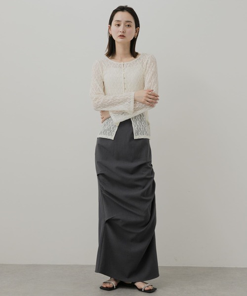 SENSE OF PLACE by URBAN RESEARCH(センスオブプレイスバイアーバンリサーチ)の「ラインストーンナローコードサンダル(サンダル・レディース・シルバー/ブラック/ベージュ・SMALL/MEDIUM/LARGE)」の11枚目の写真