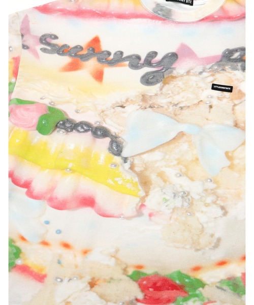 little sunny bite fu cake long tee ロンT little sunny bite×fu cake long