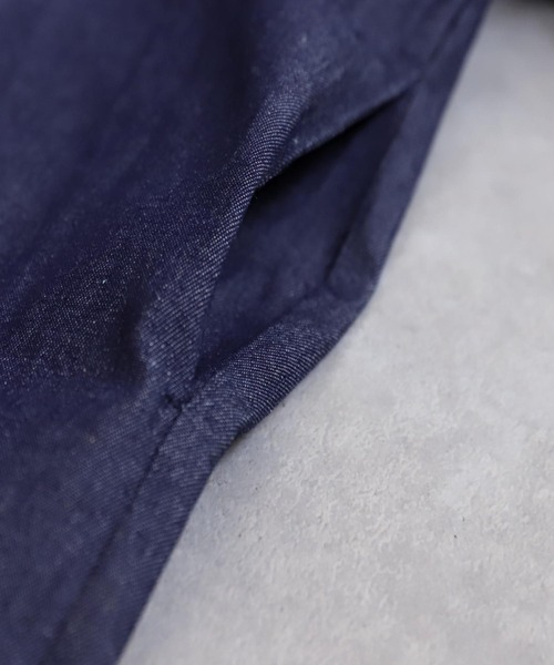 antiqua（アンティカ）の「デニムワンピース（ワンピース・レディース・インディゴブルー/ブラック・ONESIZE）」の19枚目の写真