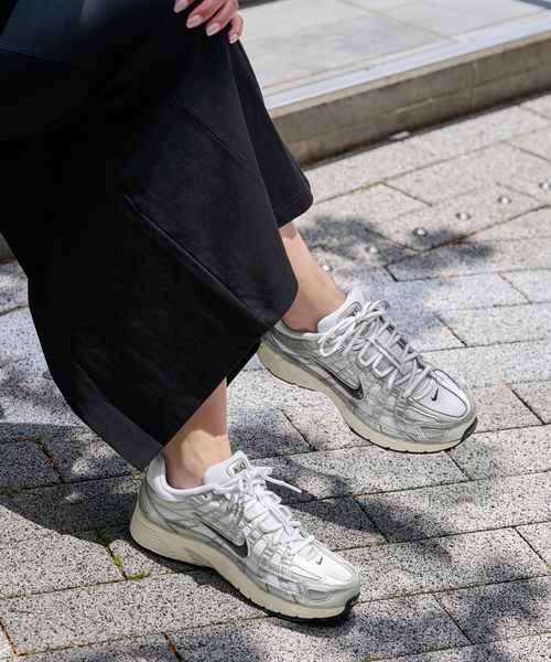 NIKE ナイキ スニーカー メンズ レディース P-6000 シルバー
