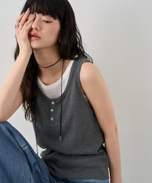 ヘンリーネック」に該当するタンクトップファッション通販 - ZOZOTOWN
