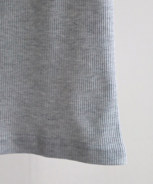 NOGLE（ノグル）の「【NOGLE/ノグル】レイヤード風ヘンリーネックタンク（タンクトップ・レディース・ネイビー/グレー・FREE）」の22枚目の写真