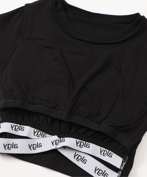 algy（アルジー）の「裾クロスカップ付き半袖T（Tシャツ/カットソー・キッズ・オフホワイト/ブラック/サックスブルー・XX-SMALL/X-SMALL/SMALL/MEDIUM）」の14枚目の写真