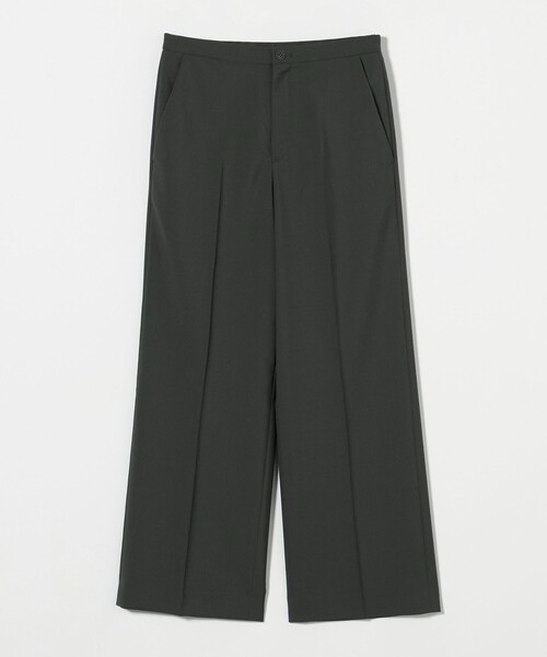 ATTISESSION（アティセッション）の「＜ATTISESSION＞ストレート ドロスト トラウザー（その他パンツ・レディース・ブラック/オリーブ・36/38）」の5枚目の写真