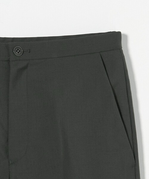 ATTISESSION（アティセッション）の「＜ATTISESSION＞ストレート ドロスト トラウザー（その他パンツ・レディース・ブラック/オリーブ・36/38）」の3枚目の写真