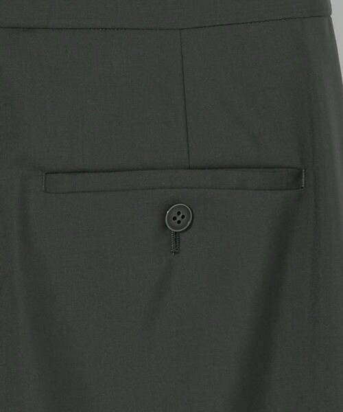 ATTISESSION（アティセッション）の「＜ATTISESSION＞ストレート ドロスト トラウザー（その他パンツ・レディース・ブラック/オリーブ・36/38）」の22枚目の写真