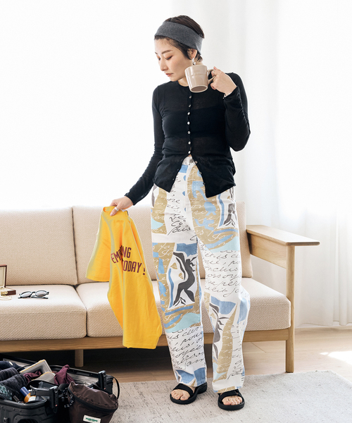 SLOBE IENA(スローブイエナ)の「LEDENIM アートルーズストレート(デニムパンツ・レディース・その他2・38/36)」の9枚目の写真