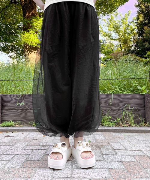 LUGG NAGG（ラグナグ）の「【軽量】リボンモチーフつき厚底シャワーサンダル（サンダル・レディース・ホワイト/ベージュ/ブラック・M/L）」の5枚目の写真