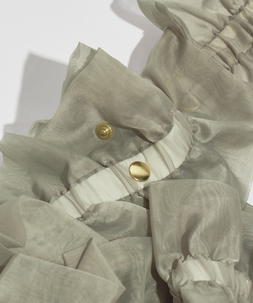 ホウガ HOUGA フリル付きクリアバッグ clear bag ノベルティ付き clear bag – HOUGA