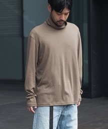 ATTACHMENT | 1/60 ウールスムース ハイネックタートル L/S TEE / 1/60 WOOL SMOOTH HIGH NECK TURTLE L/S TEE(Tシャツ/カットソー)